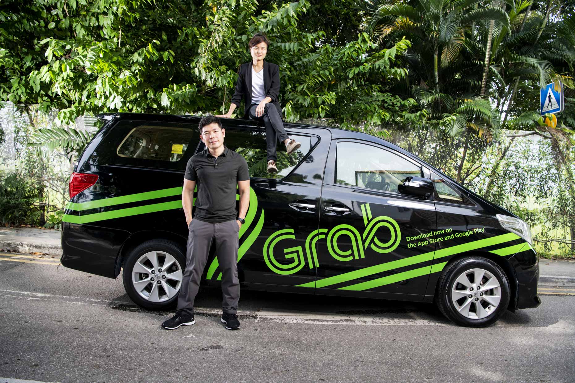Grab Founders Anthony Tan and Tan Hooi Ling photographed in Singapore