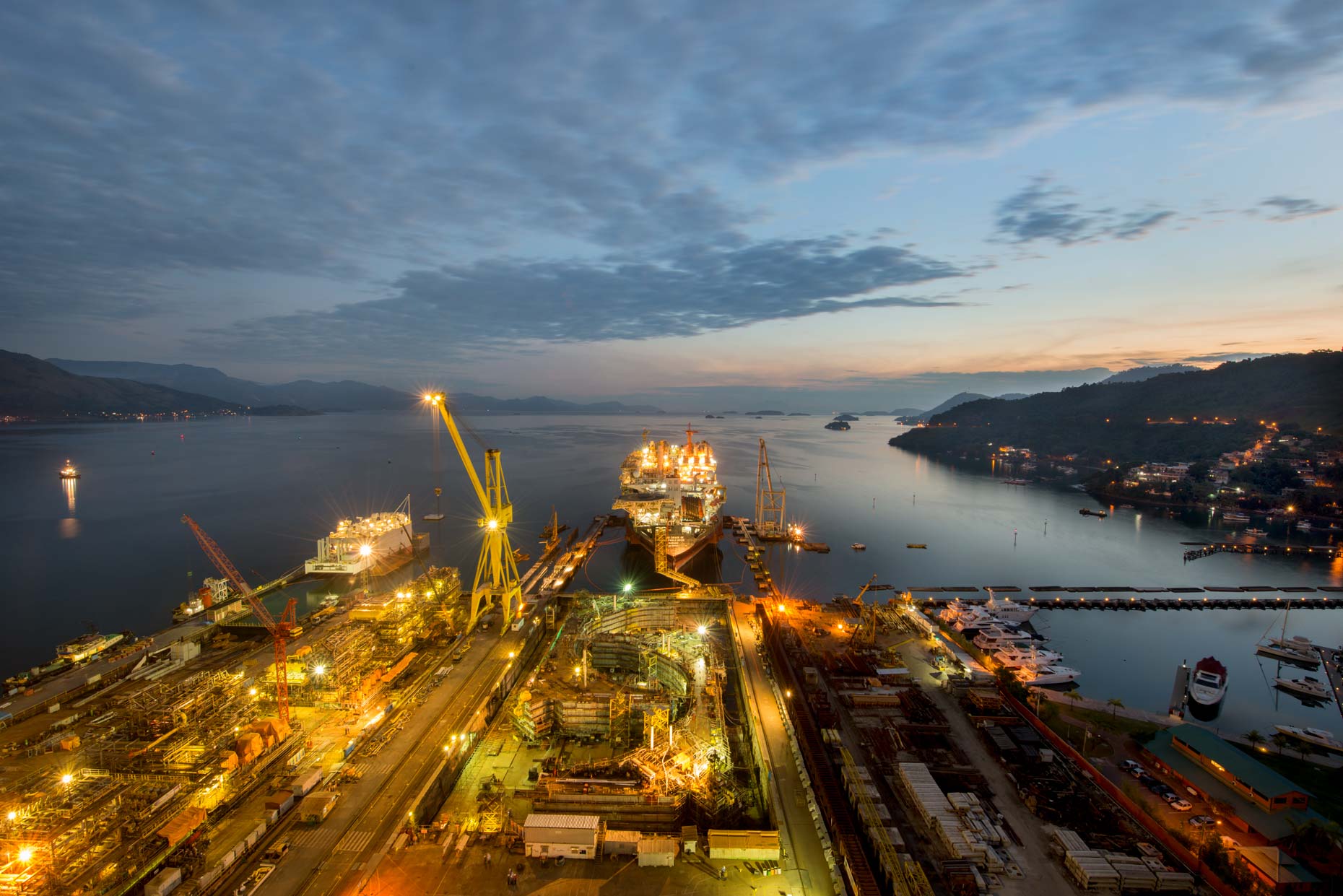 Keppel Brasfel Shipyard Campaign by Photographer Stefen Chow | Keppel Corporation Limited | Shipyard | Industrial Photography | Brazil | South America