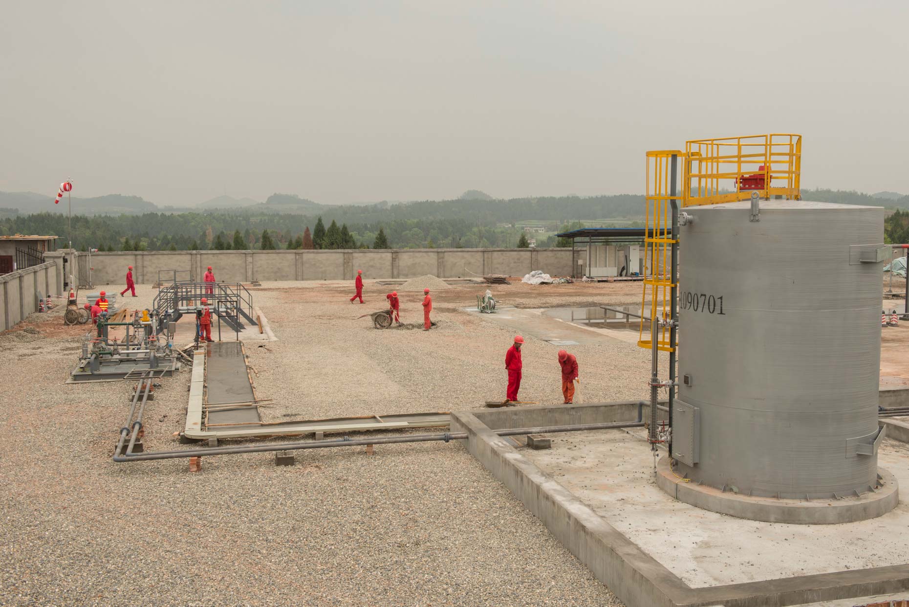 Fracking Facility | Shell Sinopec | Industrial Photography | Stefen Chow | China